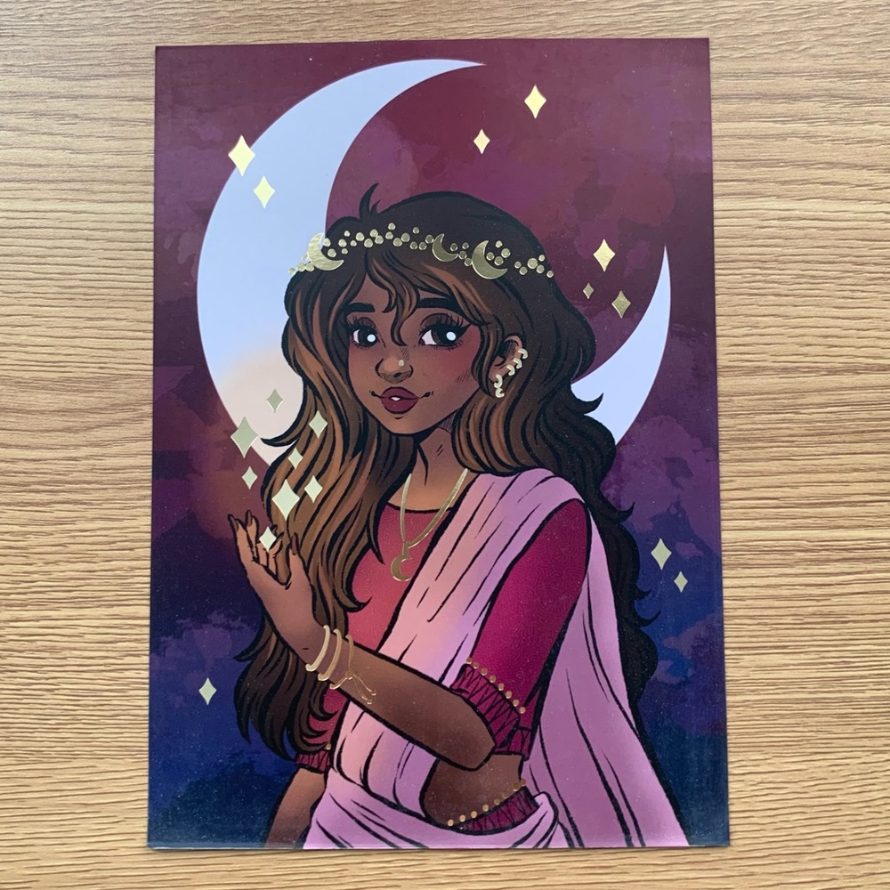Fairyloot The Star-Touched Queen Foiled Art Print